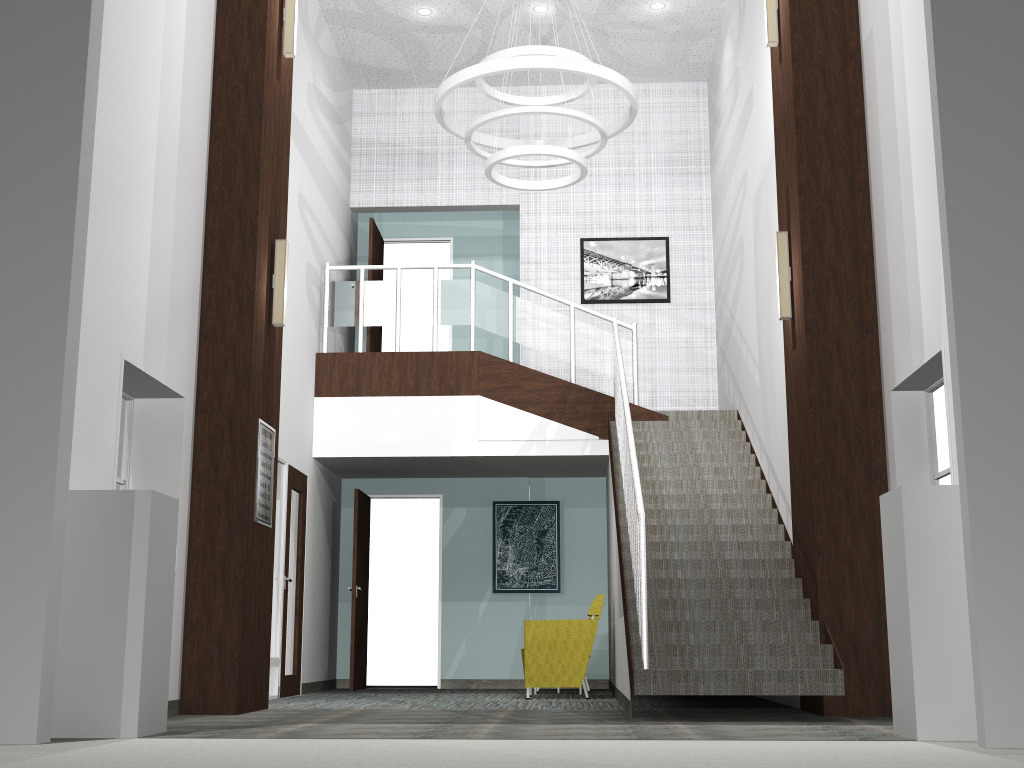 Lobby Design – 3D